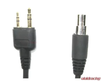 RaceCom Headset Cable S1 Straight Connector Vertex Radios - R HS VRTXCABS1